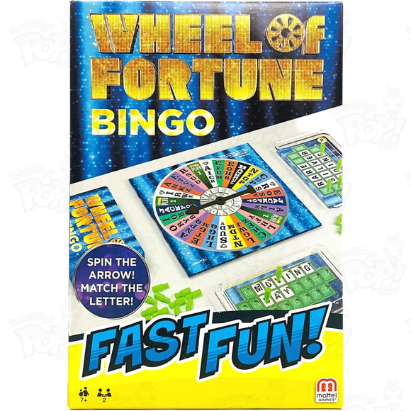 Wheel Of Fortune Bingo Fast Fun Boardgame Boardgames