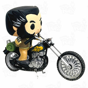 Wolverine On Bike Out-Of-Box Funko Pop Vinyl