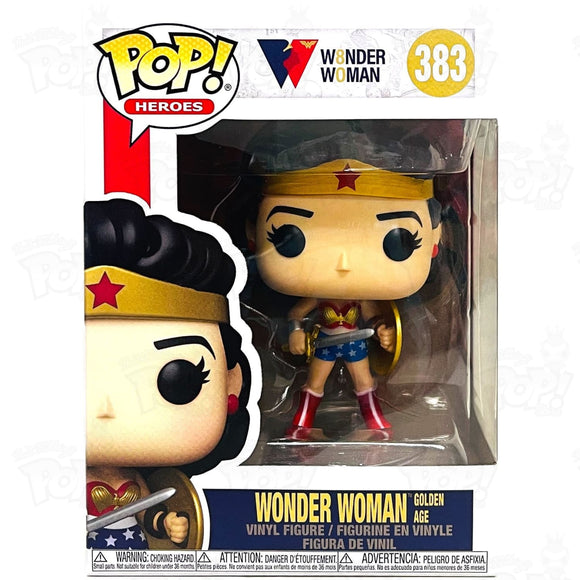 Figurine Wonder Woman Golden Age / Wonder Woman / Funko Pop Heroes 383