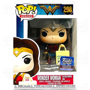 Wonder Woman With Hollywood Bag (#298) Funko Pop Vinyl