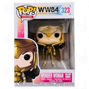 Wonder Woman Ww84 Golden Armor (#323) Funko Pop Vinyl