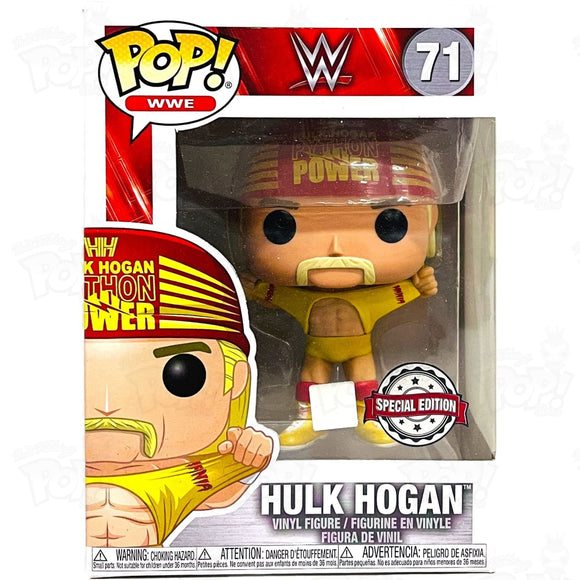 Wwe Hulk Hogan Wrestlemania (#71) Funko Pop Vinyl