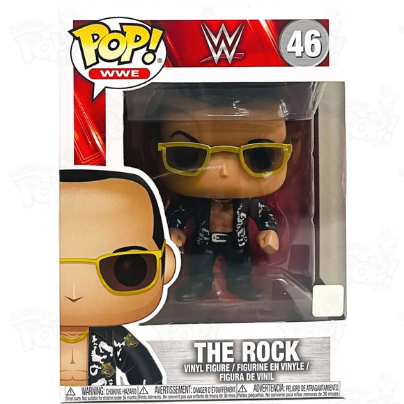 Wwe Rock (#46) Black Outfit Funko Pop Vinyl
