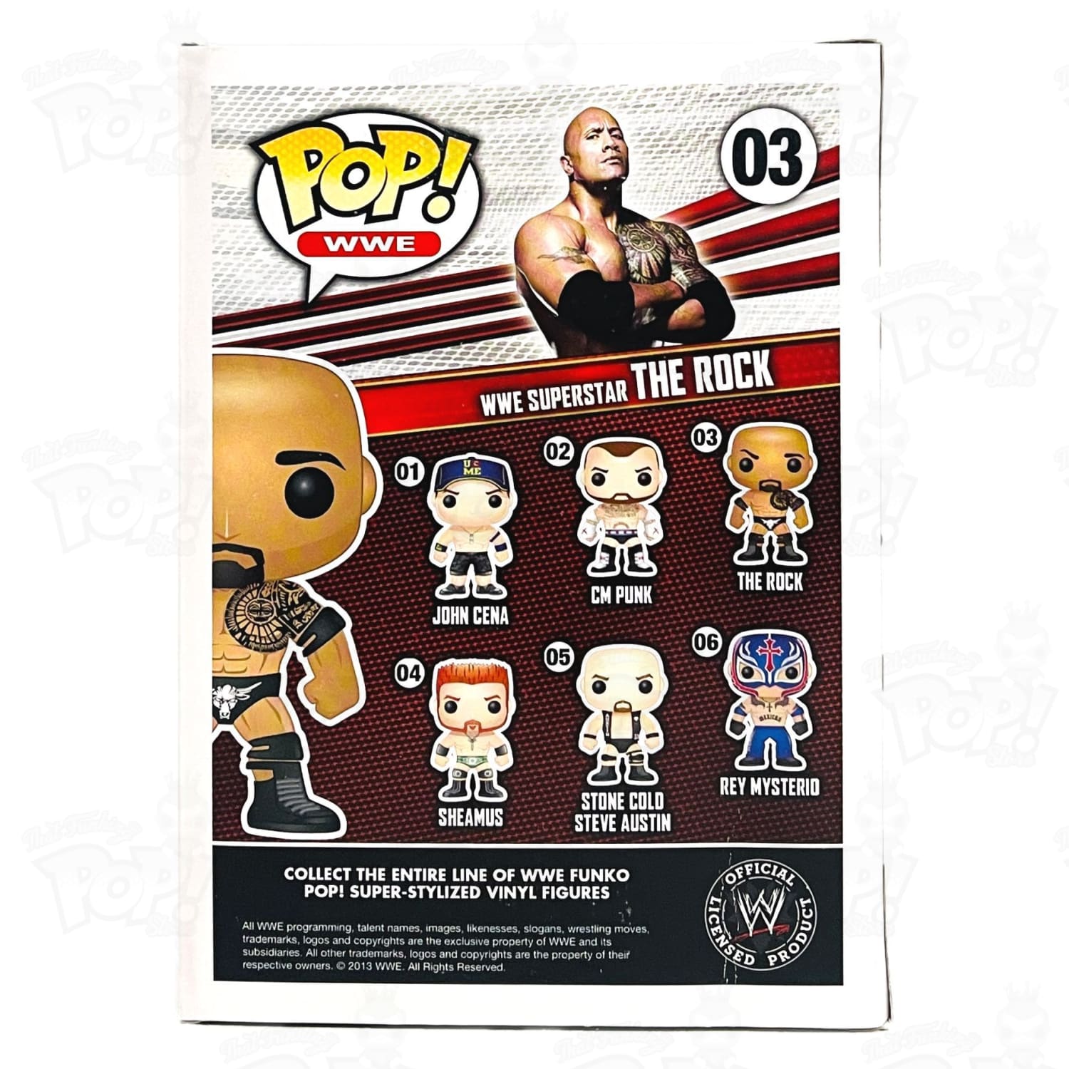 WWE deals FUNKO The rock #03