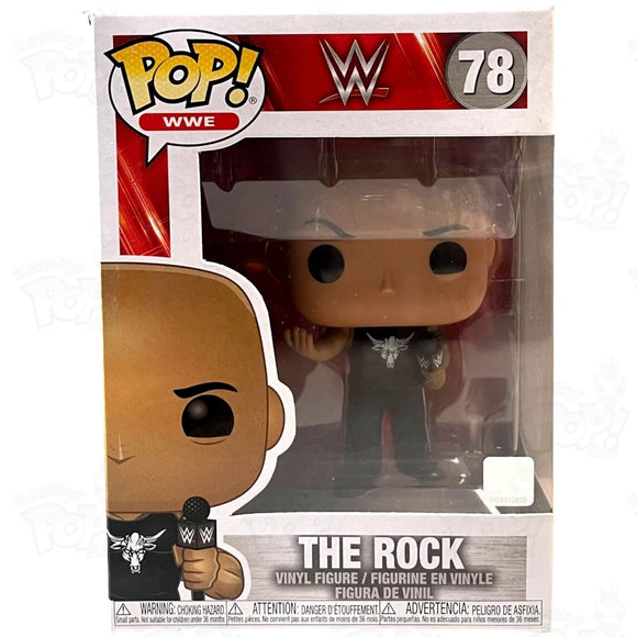 Wwe The Rock With Microphone (#78) Funko Pop Vinyl