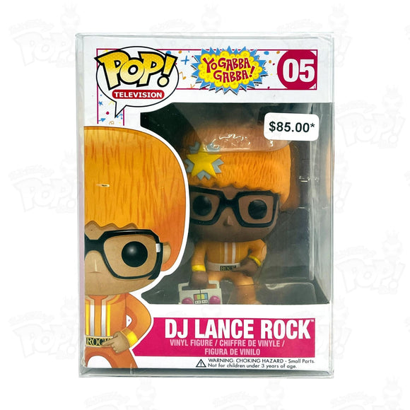 Yo Gabba Gabba DJ Lance Rock (#05) Damaged - That Funking Pop Store!
