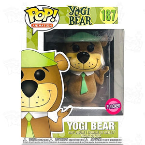 Yogi Bear (#187) Flocked Funko Pop Vinyl